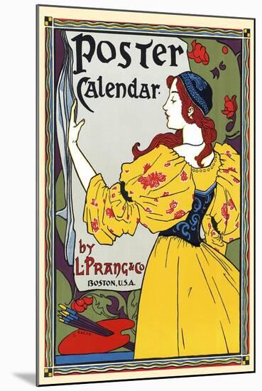 Poster Calendar.-Louis Rhead-Mounted Art Print