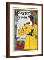 Poster Calendar.-Louis Rhead-Framed Art Print