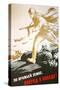 Poster Celebrating the Battle of Kursk, July 1943-null-Stretched Canvas