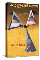 Poster Depicting an Israeli Military Montage, C.1955-null-Stretched Canvas