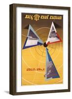 Poster Depicting an Israeli Military Montage, C.1955-null-Framed Giclee Print