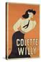 Poster Depicting Colette Willy (1873-1954)-Sem-Stretched Canvas