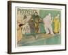 Poster Depicting Entertainers, Singers Commedia del Arte-H.G. Ibels-Framed Art Print