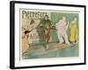 Poster Depicting Entertainers, Singers Commedia del Arte-H.G. Ibels-Framed Art Print