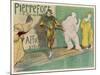 Poster Depicting Entertainers, Singers Commedia del Arte-H.G. Ibels-Mounted Art Print