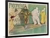 Poster Depicting Entertainers, Singers Commedia del Arte-H.G. Ibels-Framed Art Print