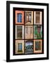 Poster featuring windows shot on buildings throughout towns of Provence, France.-Mallorie Ostrowitz-Framed Photographic Print