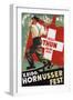 Poster for 1933 "Hornusser Fest" in Thun, Switzerland-null-Framed Giclee Print