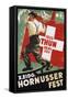 Poster for 1933 "Hornusser Fest" in Thun, Switzerland-null-Framed Stretched Canvas