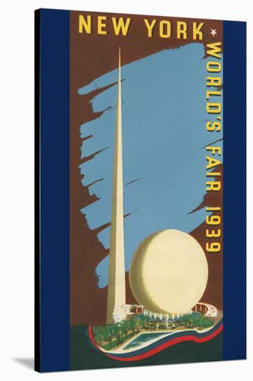 Poster for 1939 NY Worlds Fair-null-Stretched Canvas