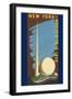 Poster for 1939 NY Worlds Fair-null-Framed Art Print