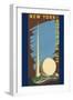 Poster for 1939 NY Worlds Fair-null-Framed Art Print