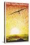 Poster for a German Gliding Meeting-Jupp Wiertz-Stretched Canvas