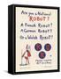 Poster for a New York Production of Capeks Play Rossums Universal Robots-Fornaro-Framed Stretched Canvas
