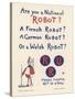 Poster for a New York Production of Capeks Play Rossums Universal Robots-Fornaro-Stretched Canvas