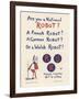 Poster for a New York Production of Capeks Play Rossums Universal Robots-Fornaro-Framed Art Print