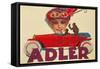 Poster for Adler Motorcars-null-Framed Stretched Canvas