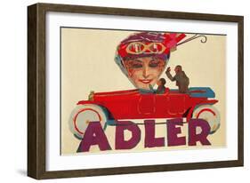 Poster for Adler Motorcars-null-Framed Giclee Print