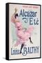 Poster for 'Alcazar D'Eté', Starring Louise Balthy, 1893-null-Framed Stretched Canvas