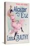 Poster for 'Alcazar D'Eté', Starring Louise Balthy, 1893-null-Stretched Canvas