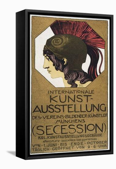 Poster for an Exhibition of Secessionist Art, 1893-Franz von Stuck-Framed Stretched Canvas