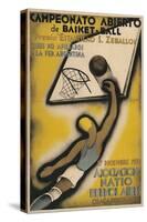 Poster for Argentine Basketball Tournament-null-Stretched Canvas