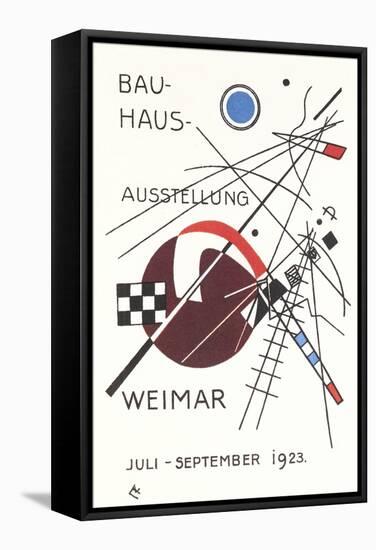 Poster for Bauhaus Exhibition-null-Framed Stretched Canvas