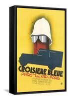 Poster for Blue Crossing-null-Framed Stretched Canvas