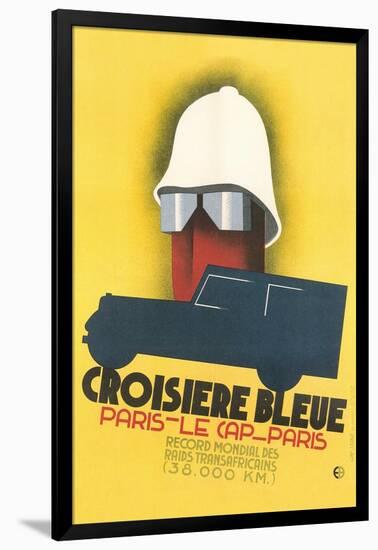 Poster for Blue Crossing-null-Framed Art Print