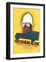 Poster for Blue Crossing-null-Framed Art Print