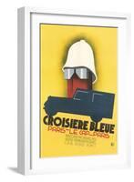 Poster for Blue Crossing-null-Framed Art Print