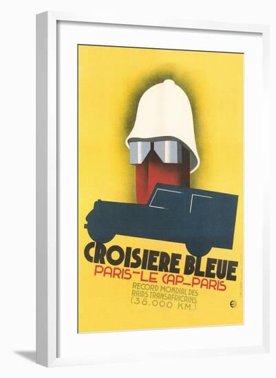 Poster for Blue Crossing-null-Framed Art Print