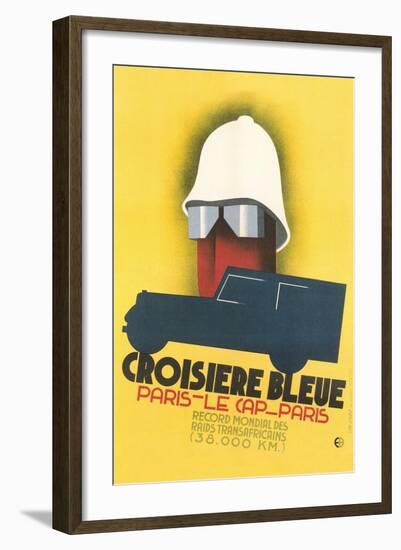 Poster for Blue Crossing-null-Framed Art Print