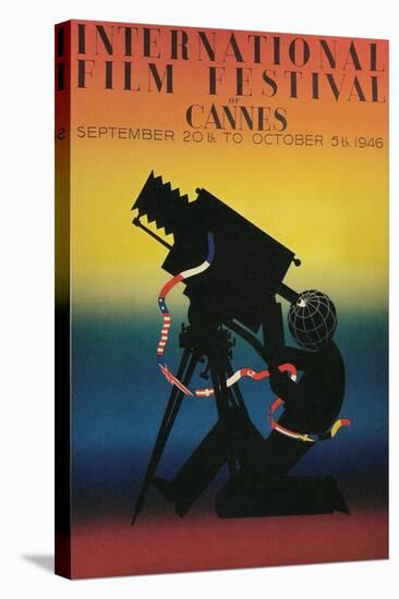 Poster for Cannes Film Festival, 1946-null-Stretched Canvas