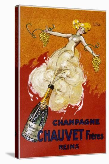 Poster for Chauvet Champagne-J. J. Stall-Stretched Canvas