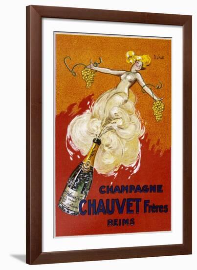 Poster for Chauvet Champagne-J. J. Stall-Framed Photographic Print