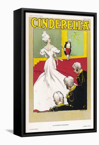 Poster for Cinderella-Dudley Hardy-Framed Stretched Canvas