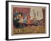 Poster for Cinematograph Lumiere-Marcellin Auzolle-Framed Art Print