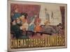 Poster for Cinematograph Lumiere-Marcellin Auzolle-Mounted Art Print