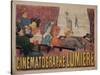 Poster for Cinematograph Lumiere-Marcellin Auzolle-Stretched Canvas