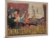 Poster for Cinematograph Lumiere-Marcellin Auzolle-Mounted Art Print