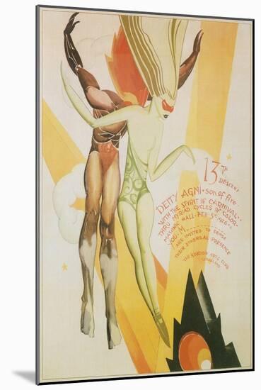 Poster for Cleveland Arts Festival, 1926-null-Mounted Giclee Print
