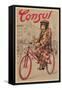 Poster for Consul Bicycles-null-Framed Stretched Canvas