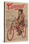 Poster for Consul Bicycles-null-Stretched Canvas