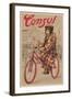 Poster for Consul Bicycles-null-Framed Art Print