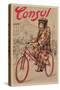 Poster for Consul Bicycles-null-Stretched Canvas