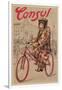 Poster for Consul Bicycles-null-Framed Art Print