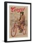 Poster for Consul Bicycles-null-Framed Art Print