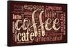 Poster For Decorate Cafe Or Coffee Shop-alanuster-Framed Stretched Canvas