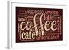 Poster For Decorate Cafe Or Coffee Shop-alanuster-Framed Art Print